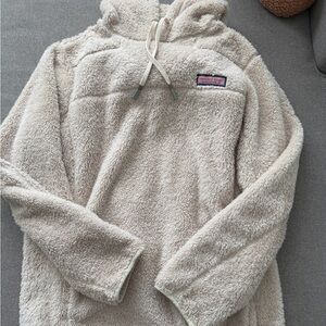 Vineyard Vines Cream Teddy Jacket